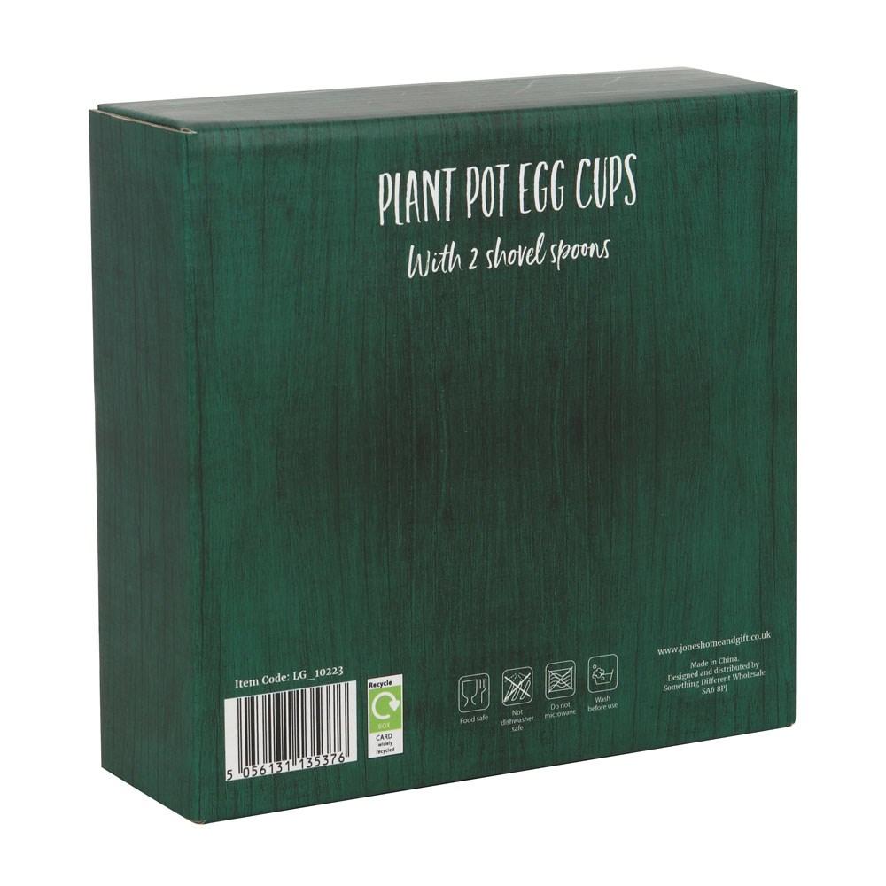 Something Different Plant Pot Egg Cup Set