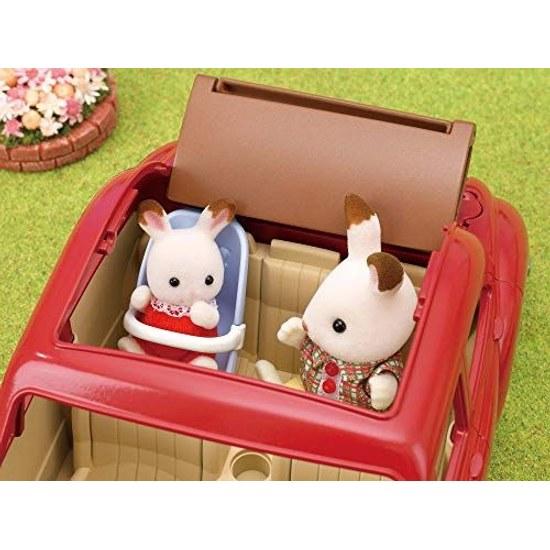 Sylvanian Families Vehicle Fun Outing Family Car V-05 ST Mark Certification 3 years up Toy Dollhouse EPOCH