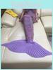Mermaid Tail Blanket For Kids And Adults With Fleece Material Perfect For Spring And Autumn Cozy Comfort