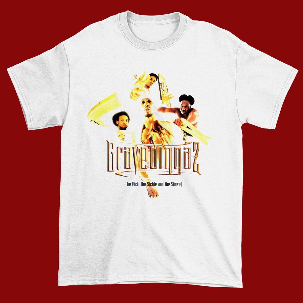 Rare Gravediggaz Band Bang Your Head Shirt Unisex Concert S to 5XL T303 Unisex T-Shirt S