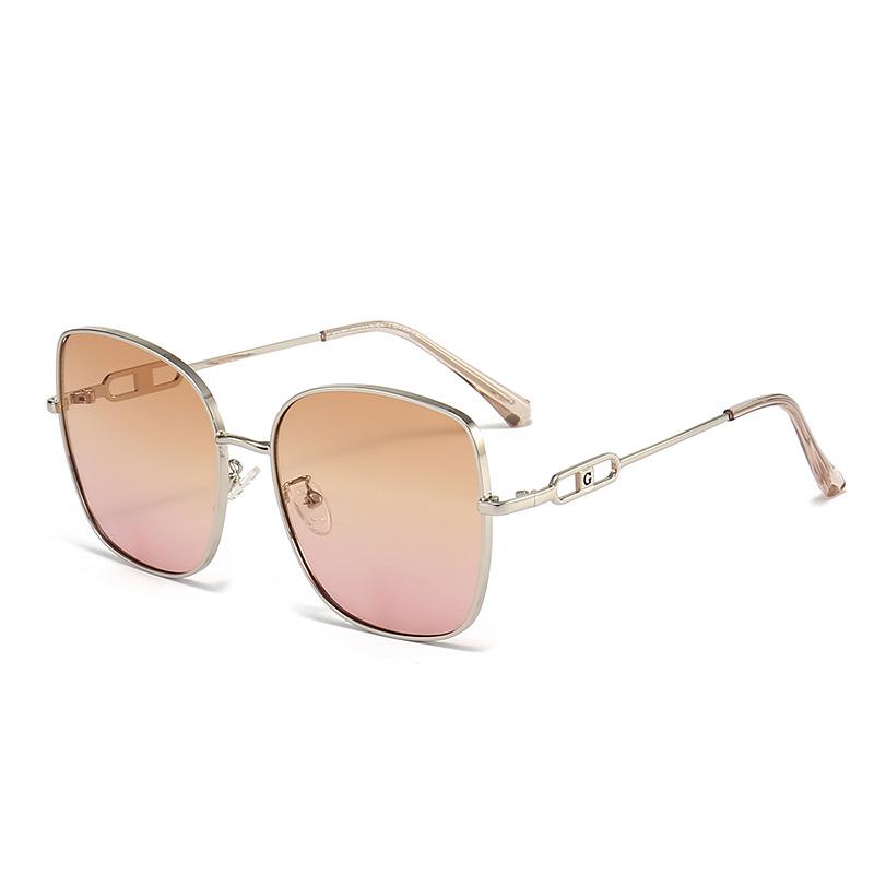 

Стильные поляризованные квадратные солнцезащитные очки для женщин - Европейский/Американский тренд, Уличная мода, Утонченная большая оправа.