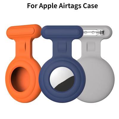 Versteckter AirTag-Halter für Kinder GPS-Tracker Silikon AirTag-Halter mit Anstecknadel, AirTags Clip Kind/Ältere/Rucksack/Gepäck