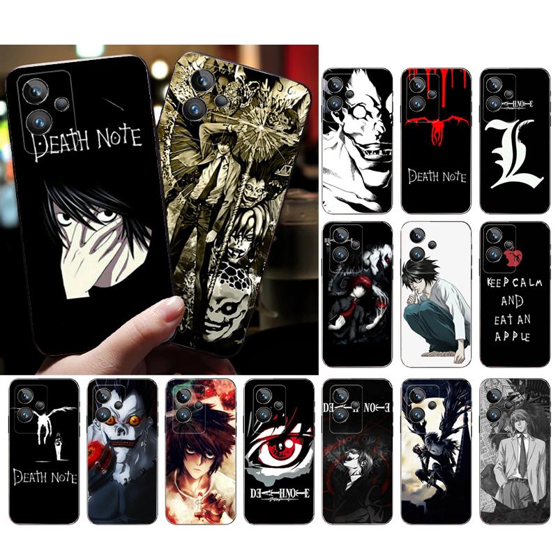 Anime Death Note Phone Case for OPPO Realme 11 10 Pro Plus Realme C55 C30 C25S C53 C35 C21 C33 C31 GT 2 Pro X2 Pro C21Y