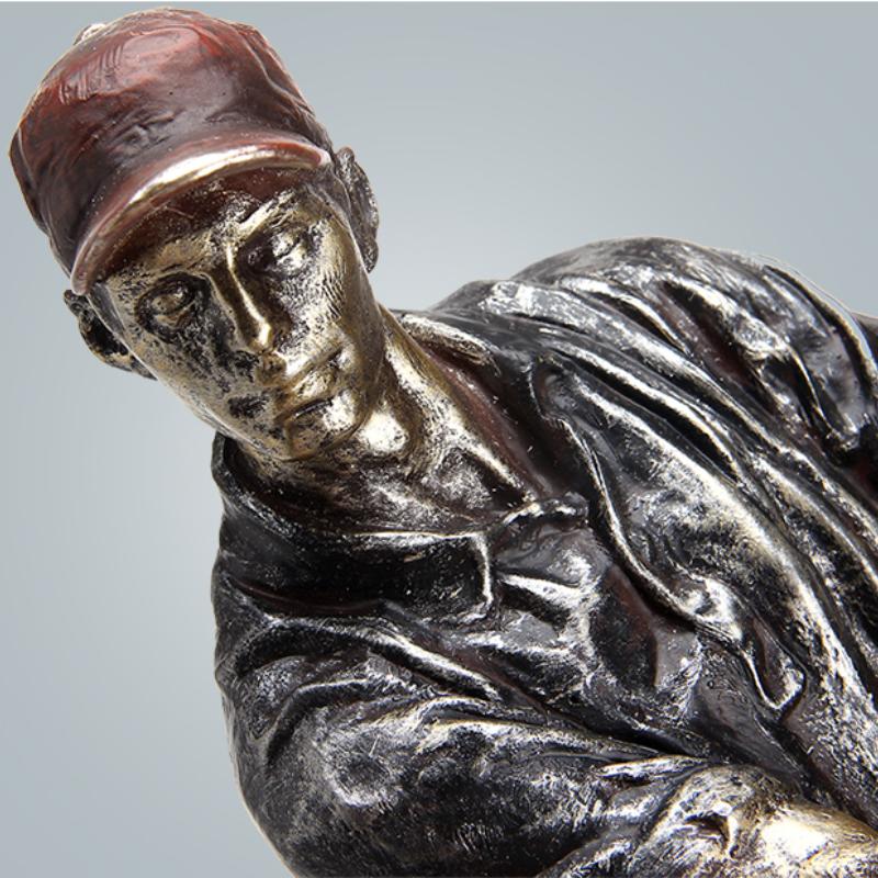 Severský Moderní Golf Basketbal Akční Figurka Pryskyřičné Řemeslné Dekorace Kreativní Domov Obývací Pokoj Stůl Okno Socha Suvenýr Dárek