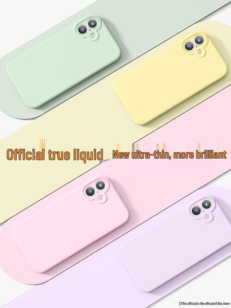 MagSafe-Compatible Liquid Silicone iPhone 14 Pro Case with Inner Magnetic and Drop Protection