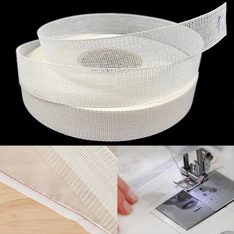 10M/Roll Fishbone Crimping Lining 2.5/3/3.5/3.8cm Width Diy Sewing Clothing Hem Accessories For Skirts Wedding Dresses Hemming