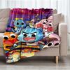 The Amazing World of Gumball Theme Printed Blanket - Perfect for Couch, Bed, Travel & Outdoor Use | Machine Washable, Cozy & Durable.