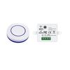 Wireless Remote Control Light Switch 220V 10A Relay Receiver Mini Round Button Wall Panel Switch For LED Lamp