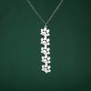 Lemegeton Cane Gatto Zampa Collana Personalizzata Acciaio Inossidabile Gioielli Personalizzati Memoriale Animale Domestico Catena al Collo Bambino Donna Accessori