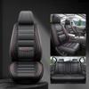 Set Completo 5 Posti Coprisedili Auto in Ecopelle PU Resistenti e di Supporto per Volkswagen Tiguan per Hyundai Venue per KIA Sportage