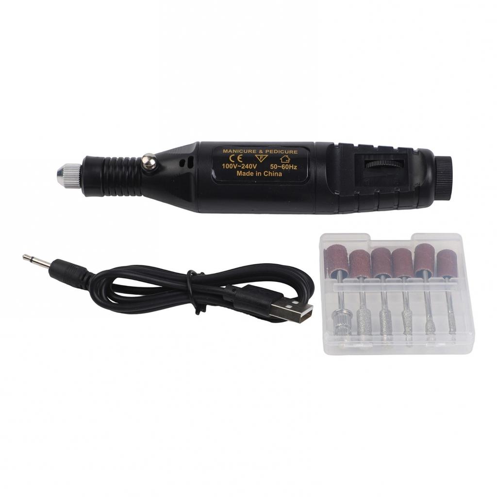 Compact and Lightweight Electric Grinder for Nail Art and DIY Projects