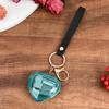 Unique Acrylic Music Box Movement Keychain Portable Mini Mechanical Music Box Handy Musical Instrument
