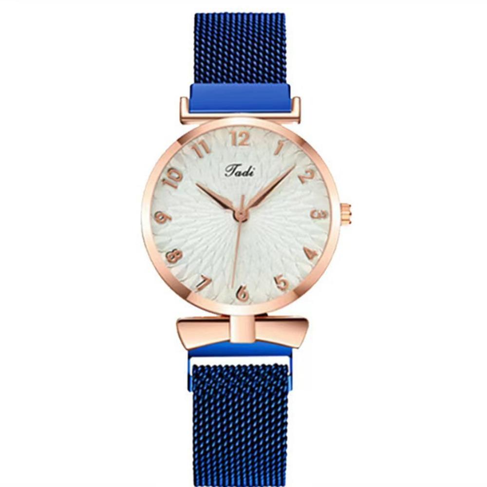The Same Casual Fashion Simple Lazy Watch Trendy Digital Face Women'S Quartz Watch