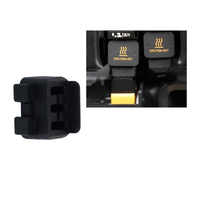 Essuie-buse d'imprimante Brosse ergonomique en silicone pour plusieurs modèles d'imprimantes 3D Nettoyage de la buse