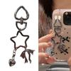 Heart Star Bowknot Charm Keychains Sweet Lovely Pendant Hangings Ornament Keyring Backpack Decoration for Women Girls