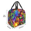 Metroid II Return Of Samus Insulated Lunch Bag for Women Children Leakproof Food Boxes Thermal Lunch Box Tote