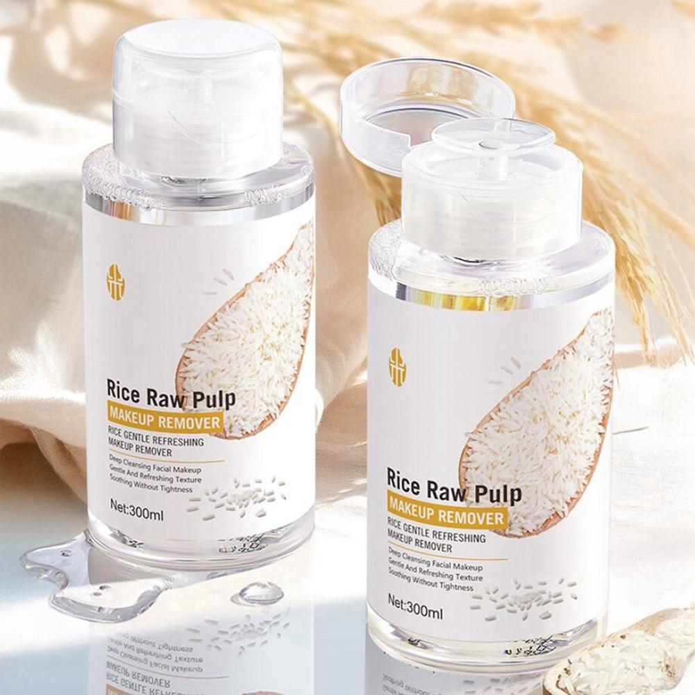 Rice Raw Pulp Makeup Remover Gentle Refreshing Deep Cleansing & Hydrating Moisturizer