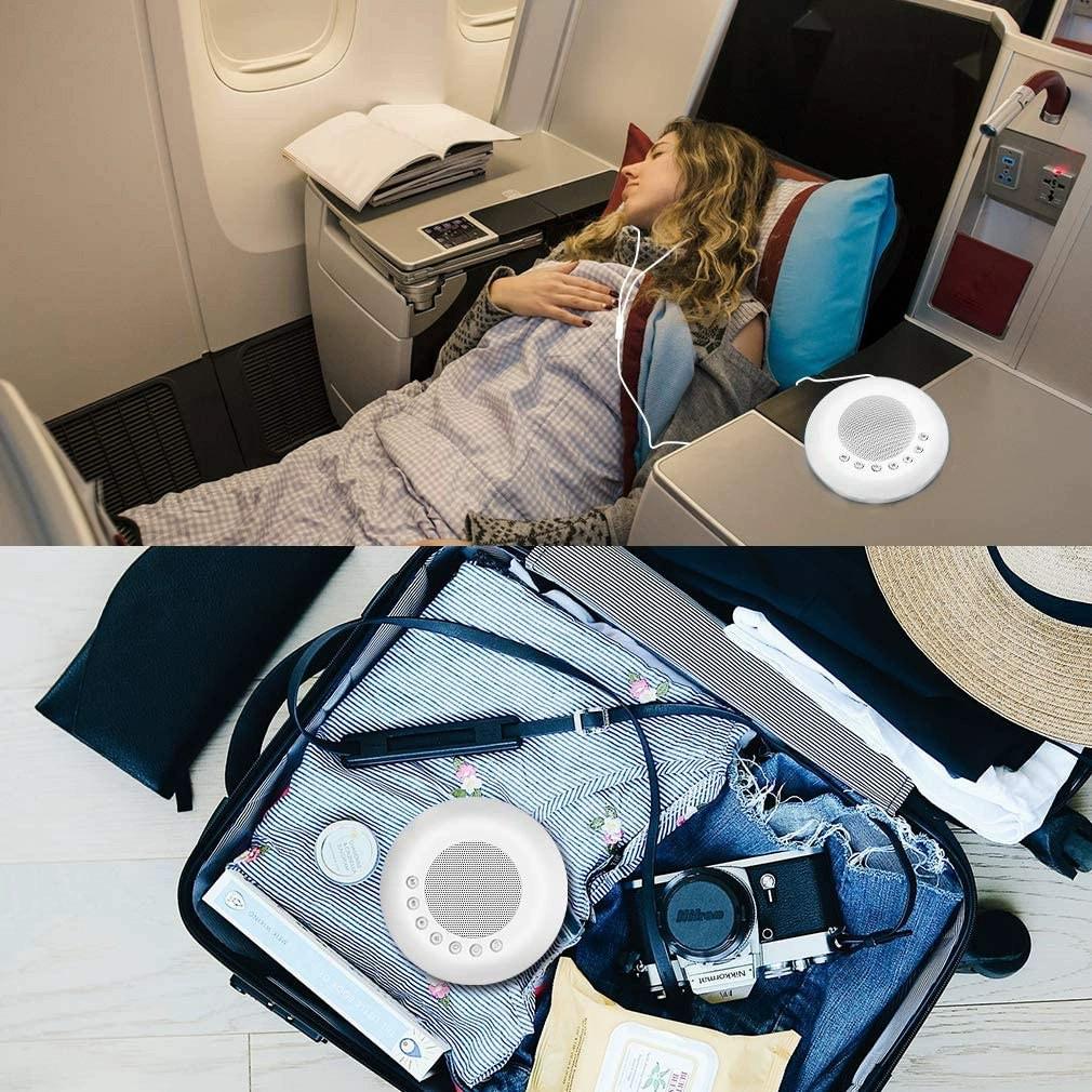 Baby Sleep Sound Machine & Night Light Soother