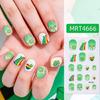 User Friendly Waterproof Nail Stickers For Kids Cartoon Four Leaf Simple Apply Multiple Designs Fun Nail Decals