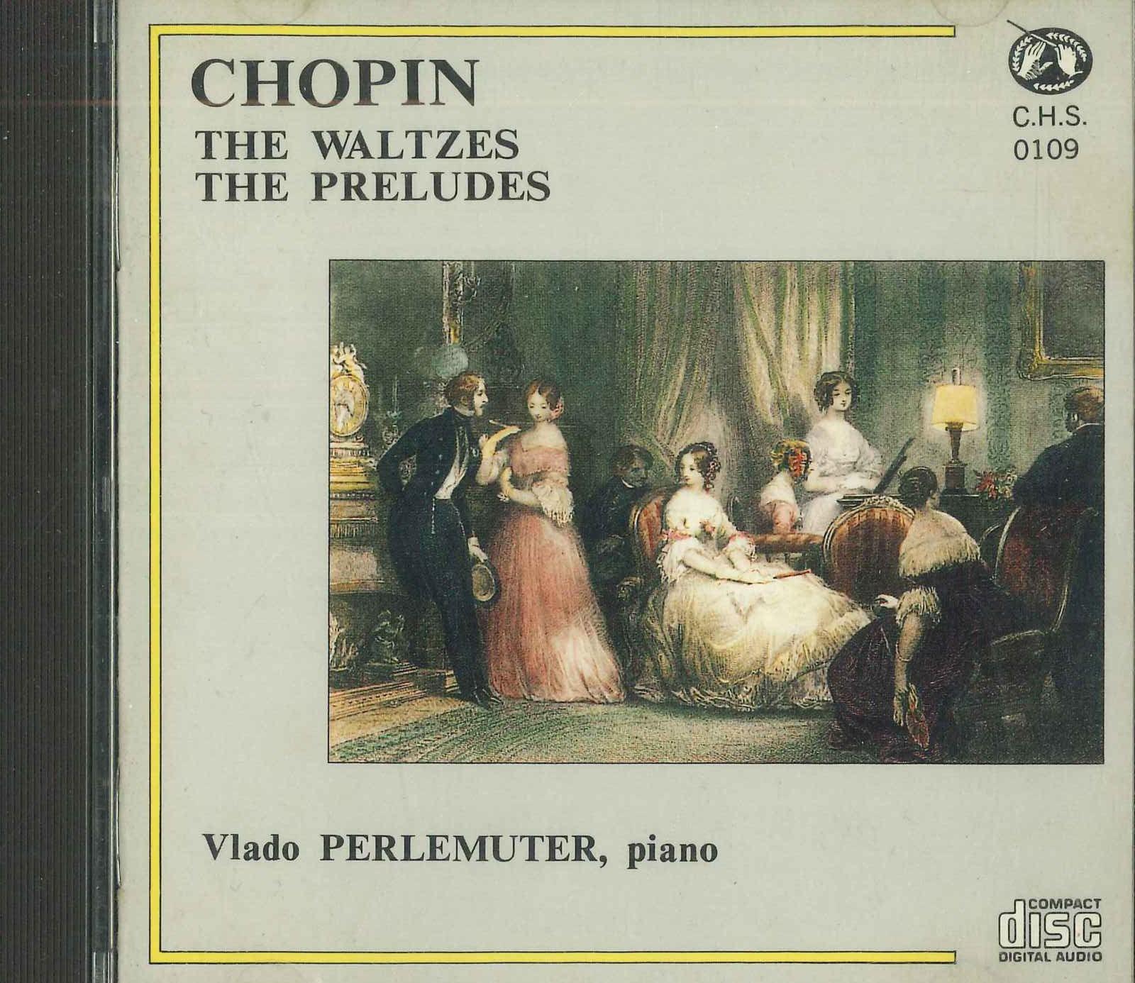 

CD VLADO PERLEMUTER - Concert Holl Society CHSCD0109 NOT ON LABEL Japan Classical Used