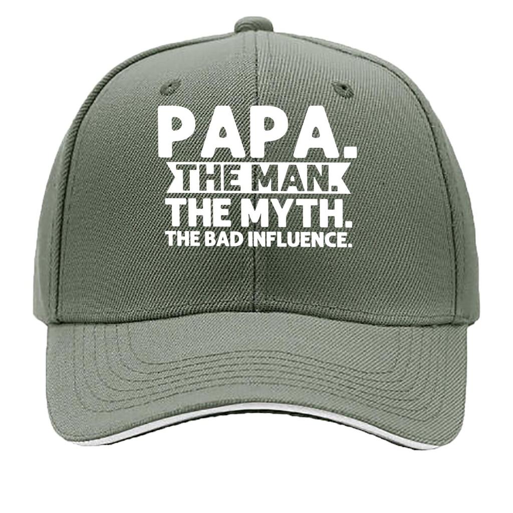 PAPA THE Unisex Adjustable Strap Breathable Unisex Hat with Lettering YK Style for Women Unisex Sandwich Baseball Cap
