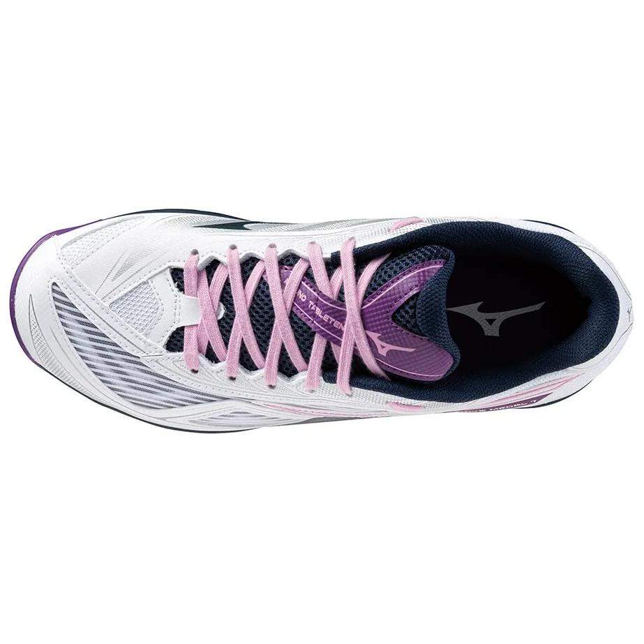 Mizuno Wave Medal 7 Comfortable Versatile Non-Slip Durable Low-Top Training Shoes Women Sneakers White 81GA231511