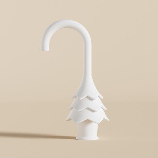 Security Key Card Silicone Door Stopper Christmas Tree Shape Baby Safety Anti-Pinch Design Door Guard