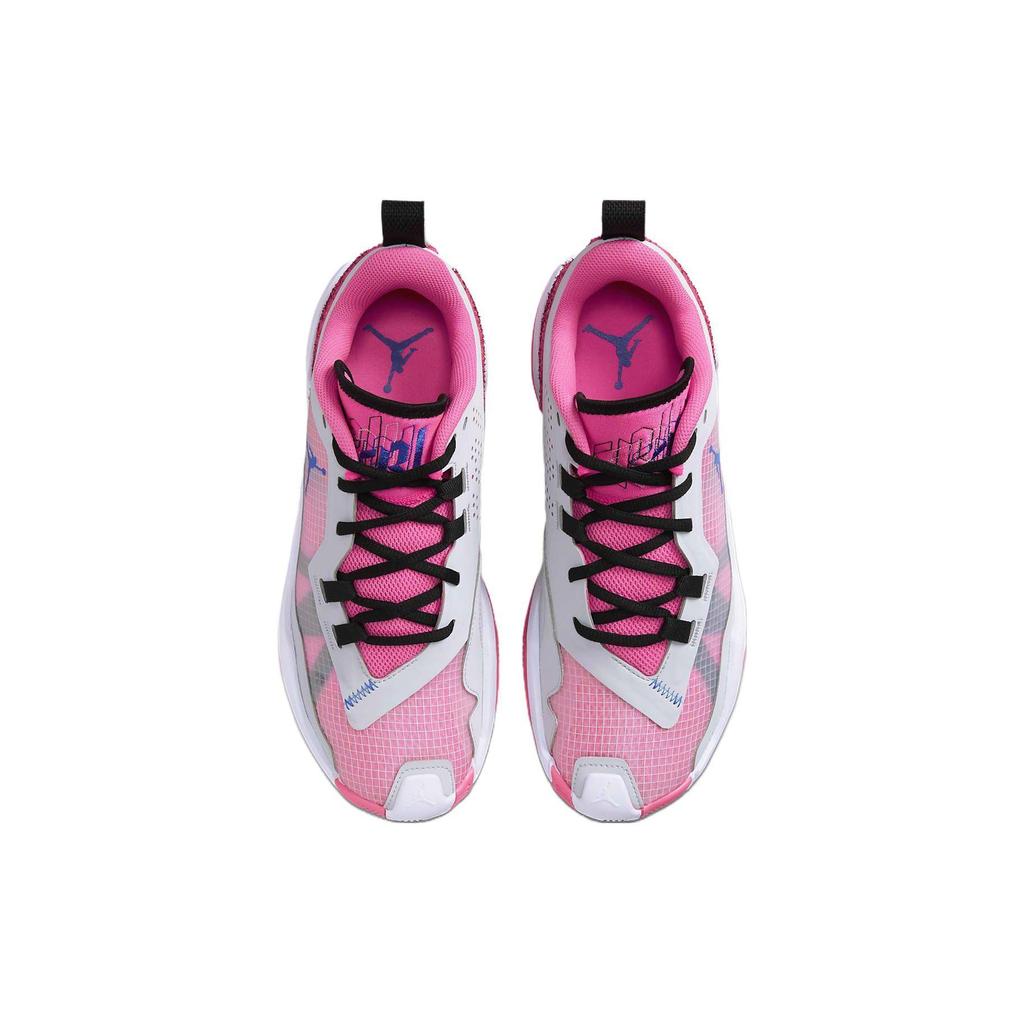 Air Jordan One Take 4 Pf Mens White Pink Blast Photon Dust Game Royal DO7192-104
