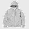 ThIs Is Never That Ol Logo Zip Up Hoodie Heather Grey
