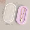 Epoxy Resin Mold Oval Plate Dish Cup Mat Silicone Mould DIY Crafts Decors Mold