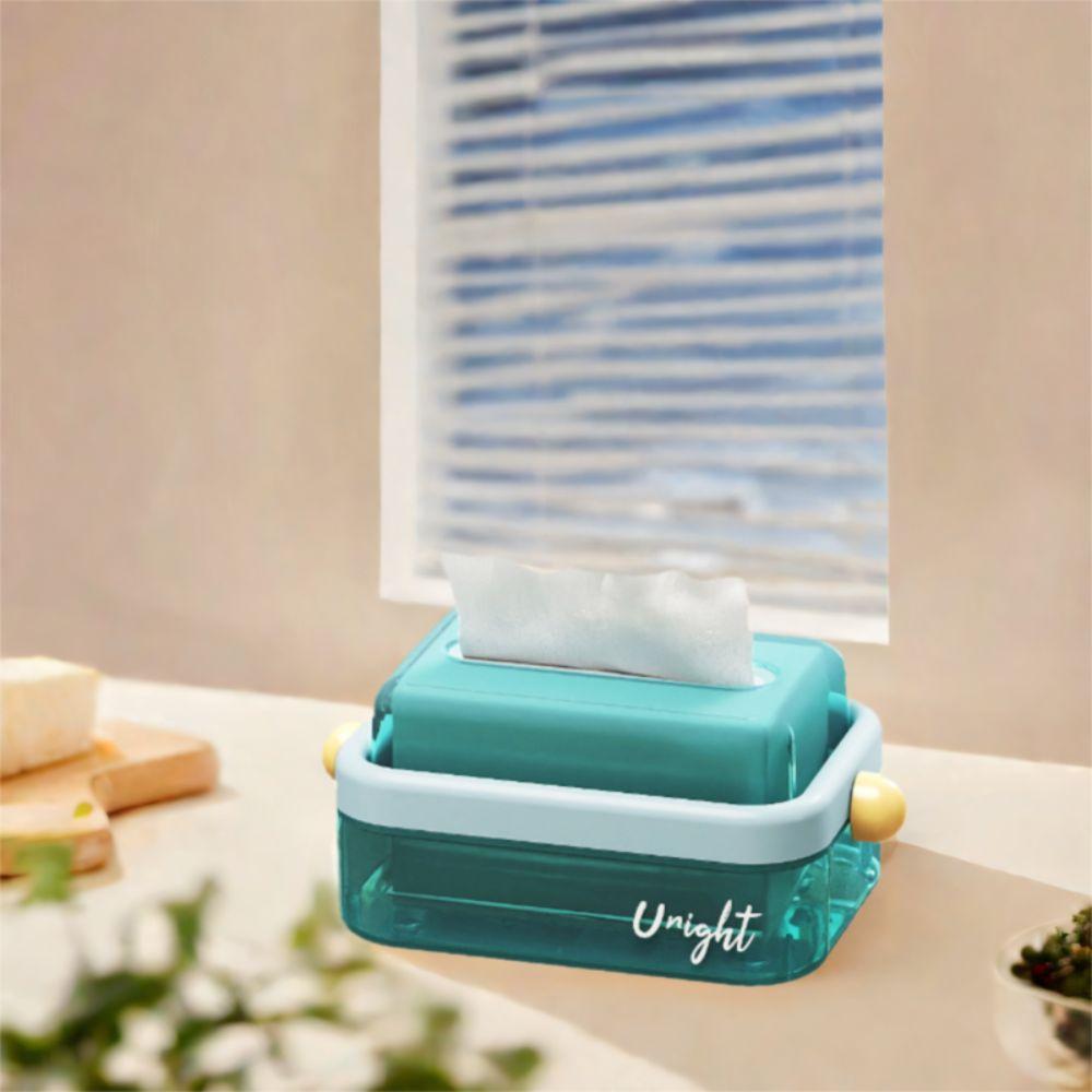 Large Capacity Tissue Storage Box Dopamine Napkin Holder Durable Tissue Holder  Living Room