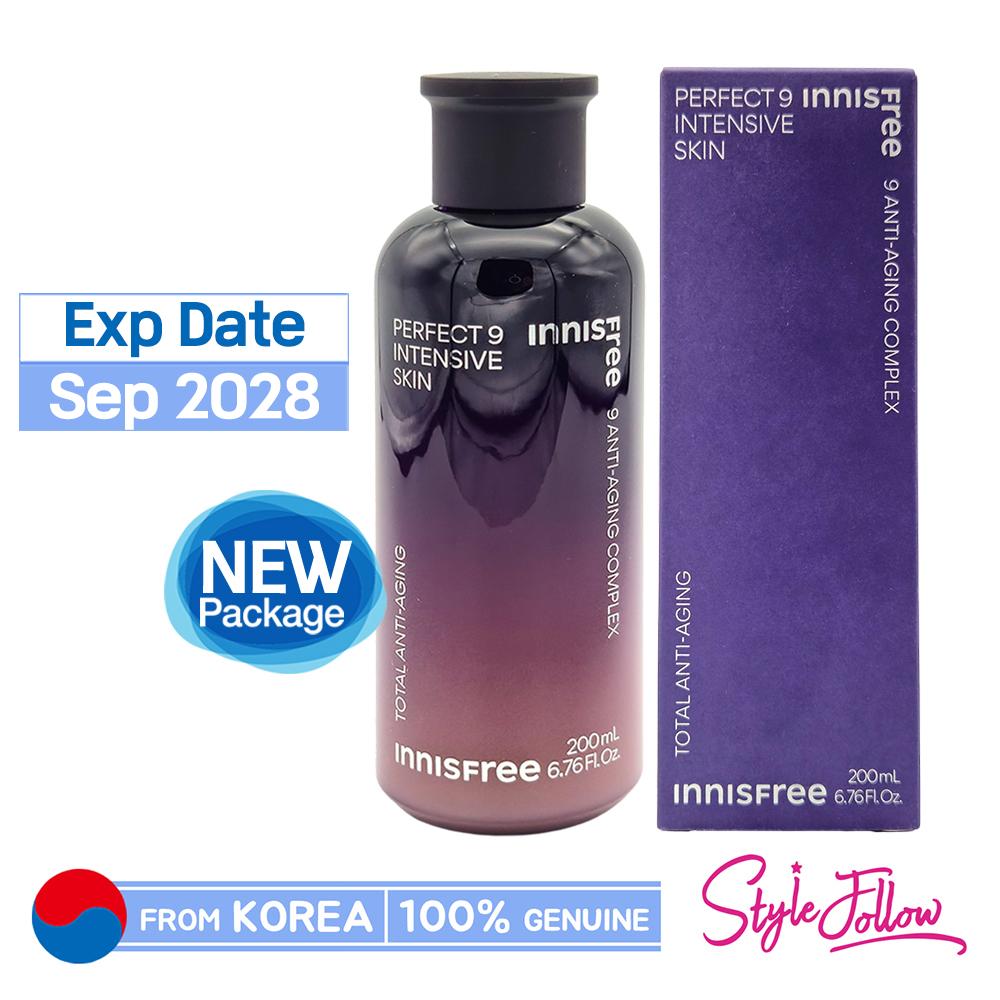 [INNISFREE] Perfect 9 Интенсивная кожа 200мл 1pc + Sample Gifts