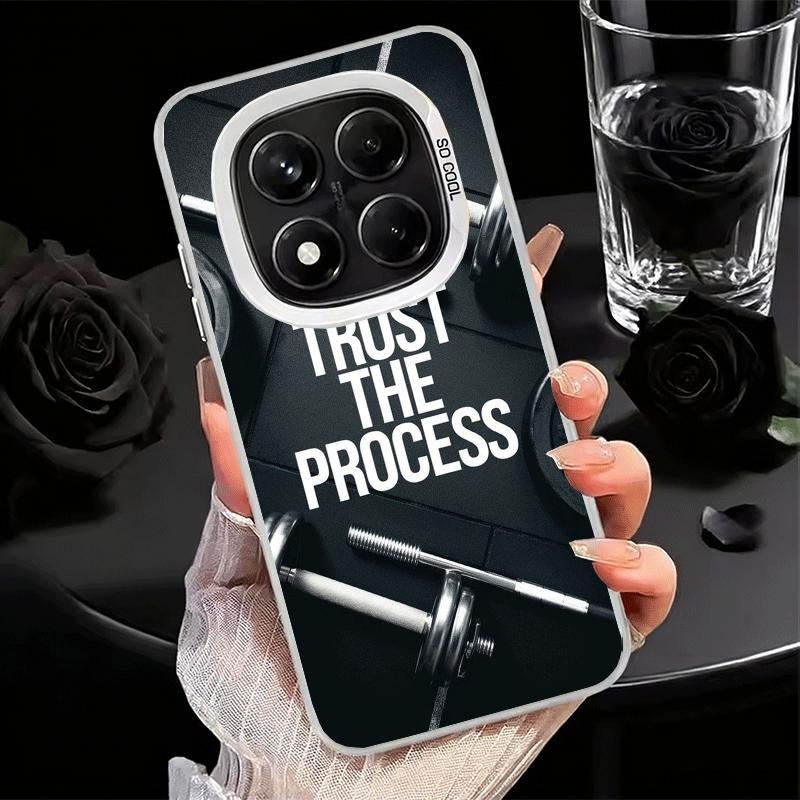 

Мягкий чехол для телефона в спортивном стиле (Фитнес, Бодибилдинг) для Xiaomi Redmi Note 13 14 15 Pro Plus 12S 12 11S 11 11T 10S 10, Ударопрочный чехол Redmi Note 12 Pro 4G