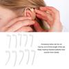 10pcs Hearing Amplifier Tubing Ear Tips Portable Medium Hearing Amplifier Accessories for Resound