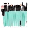 20-Piece Neutral Eyeshadow Brush Set with 24 Color Options