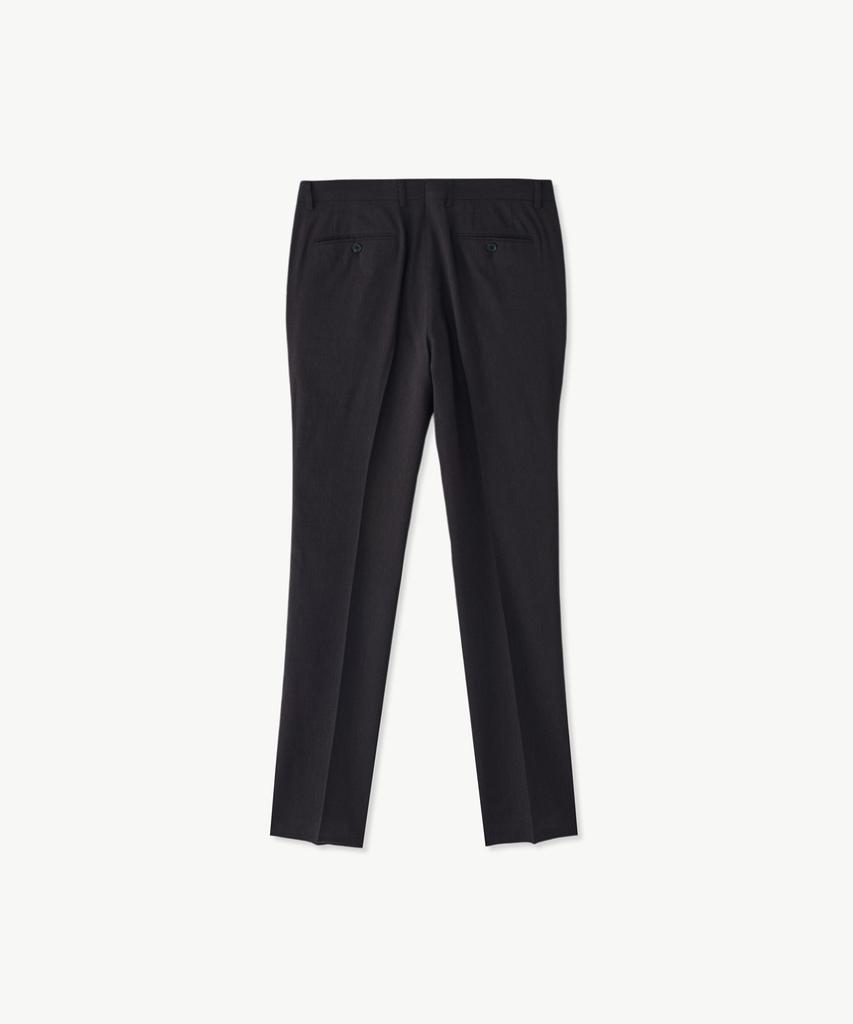 STCO Italy Fabio Linen & Wool Formal Pants_Brown (Classic Fit)_Sslwb95Csh
