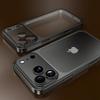 Plating Transparent Phone Case for For Iphone 17 16 14 1 13 Pro Max Frame Lens Film Protection Anti-fall Hard Clear Cover