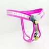 New Female Chastity Belt with Removable Anal Vaginal Plug Adjustable BDSM Slave Invisible Thong Pant Lock Couple Fetish Sex Toys
