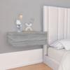 VidaXL Floating Bedside Tables 2 Pcs Sonoma Grey 40x30x15 Cm 815285
