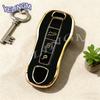 TPU Shell Fob For Porsche Cayenne 958 911 Lepin 996 Macan Boxster Panamera 997 944 924 Panamera 718 971 9YA Car Key Case Cover
