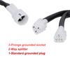 Motorcycle Power Outlet Splitter Kit For Yamaha Tenere 700 Super Tenere Conector for USB Charger GPS Auxiliary Light Heated Grip