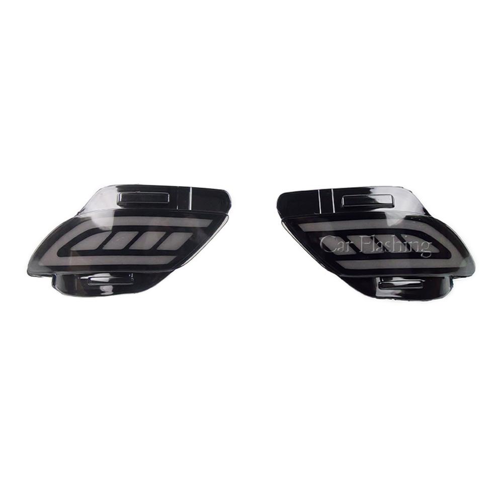 Luci Riflettenti LED per Paraurti Posteriore Per Lexus RX270 RX350 RX450h 2009 2010 2011 2012 2013 2014 2015 con Indicatori di Direzione Dinamici Frenata