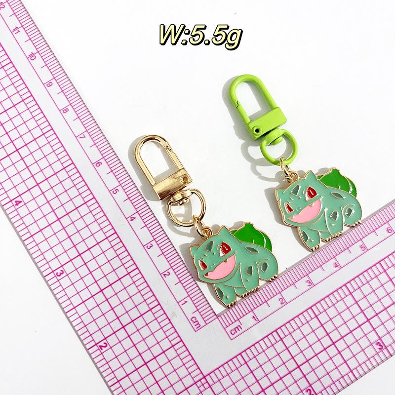 Creative Pokemon Keychain: Cute Pikachu Cartoon Bag Pendant & Zipper Pull