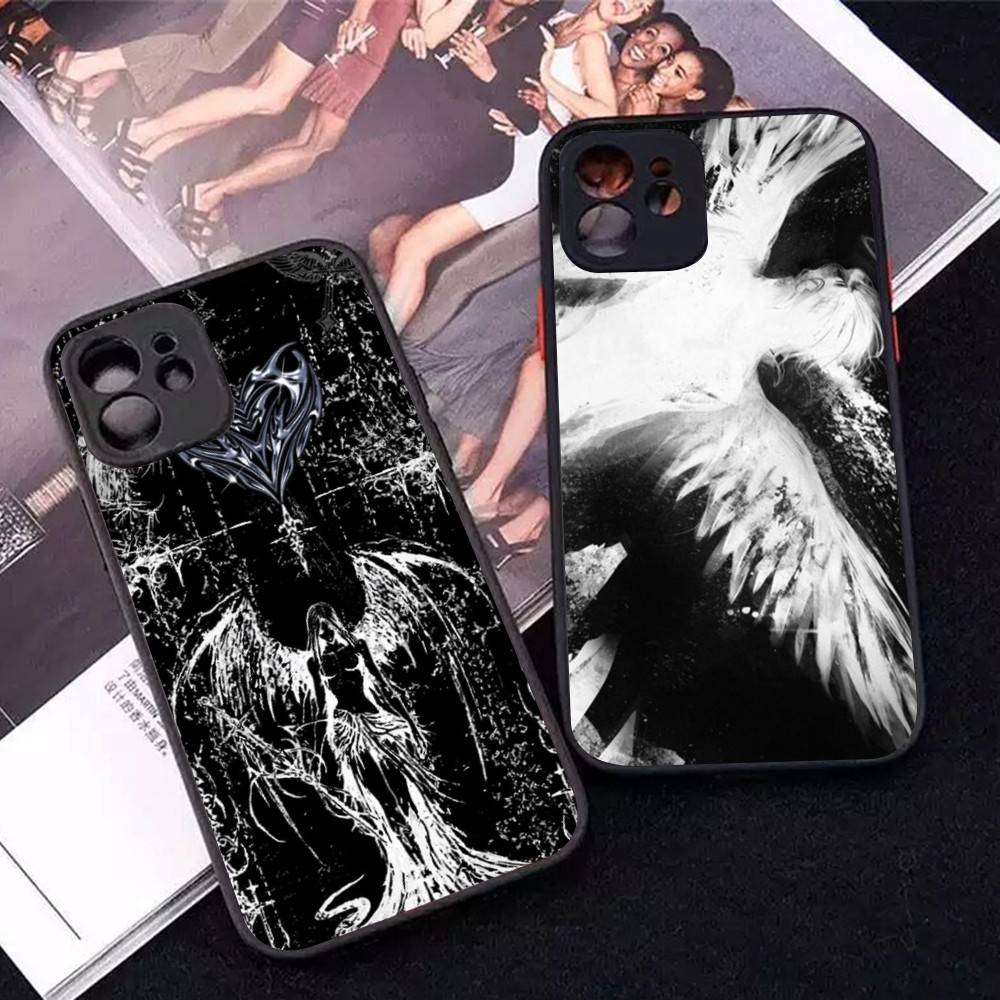 Gothic Coquette Cybersigilism Phone Case For IPhone 16 15 14 X XR XS 7 8 Plus 11 12 13 Pro MAX 13mini Matte Shockproof Case
