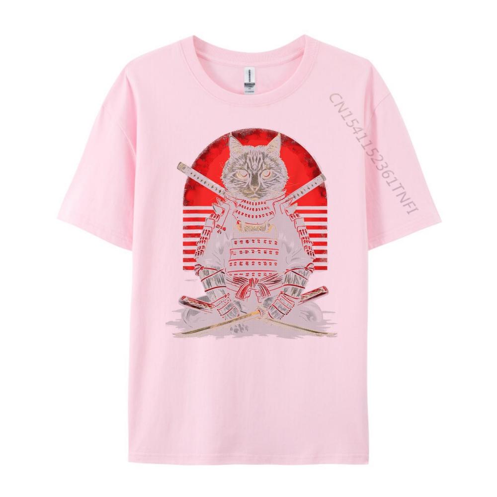 Cat Samurai Ninja Cat Samurai Art Ukiyo E Graphic T Shirts Streetwear Easter Sunday Men Clothes Tee Shirt Men Mothers Day