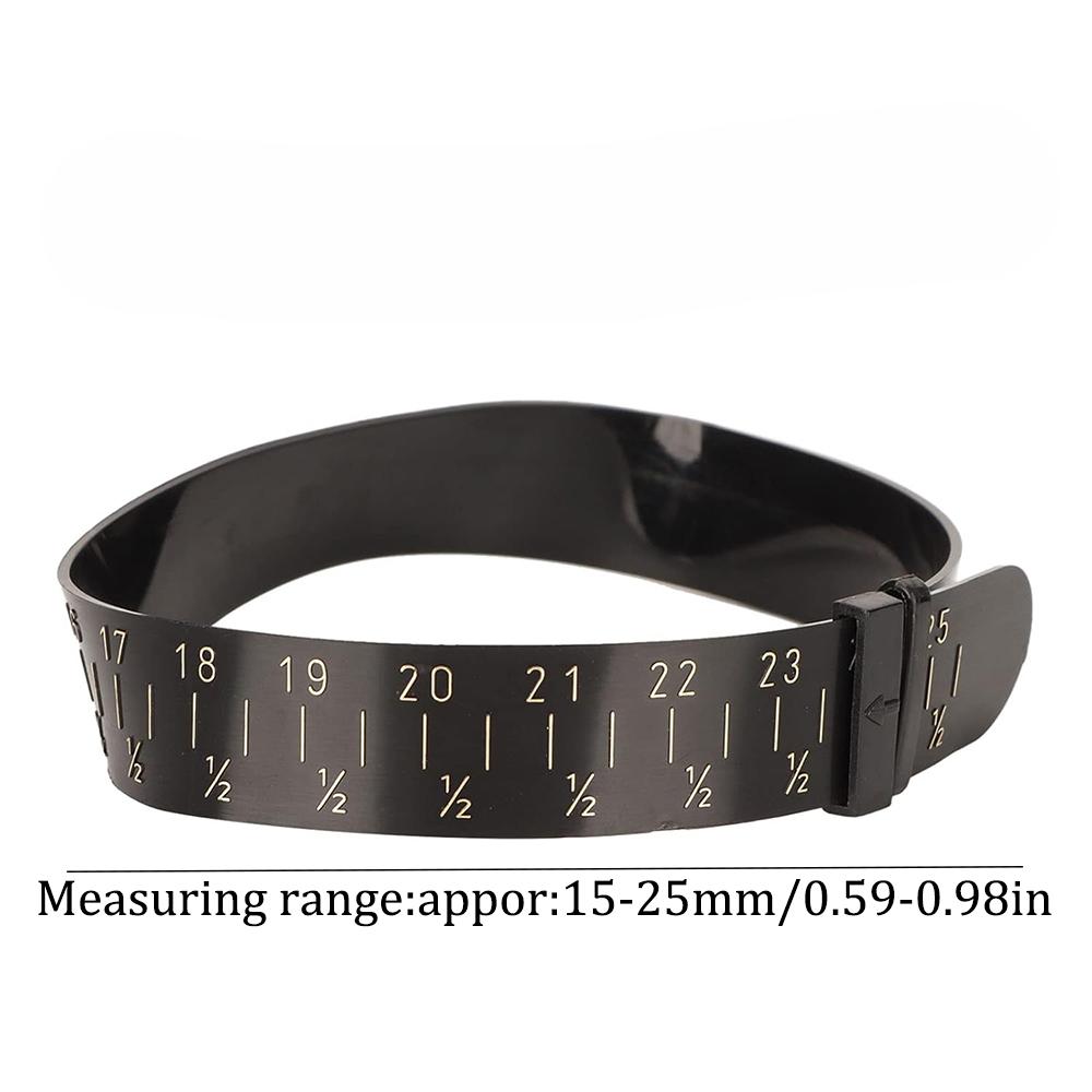 ABS Plastic Bracelet Bangle Gauge Sizer 15 to 25cm Jewelry Measuring Tape Wrist Size Tool Jewellery Bracelet Making Tools