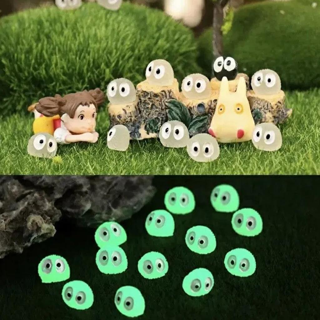 10 buc. Spiriduși de copac luminos pentru grădinărit, decor în ghiveci, ornamente de cameră pentru bonsai