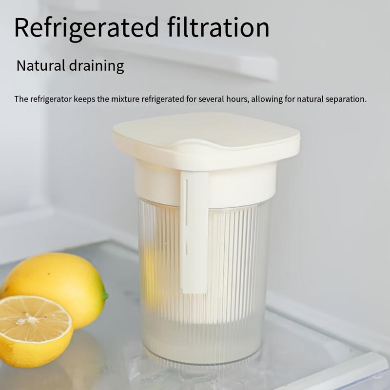 Strainer Lid for Yogurt Cups , Durable PET Greek Yogurt Strainer with Spoon, Portable Milk Curds Separator for Smoothies, Parfaits, Healthy Snacks