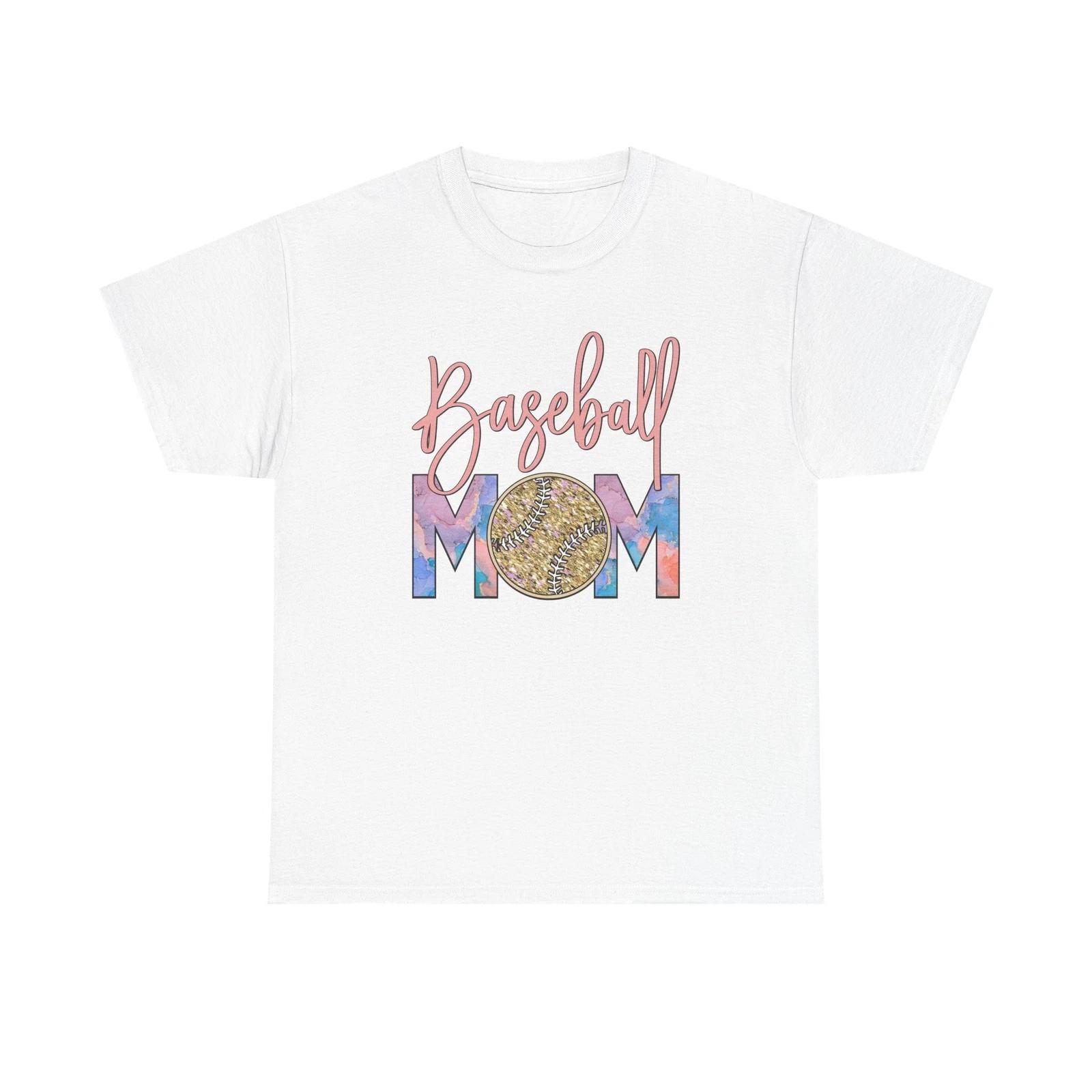 Baseball Mom Unisex Heavy Cotton Tee XL