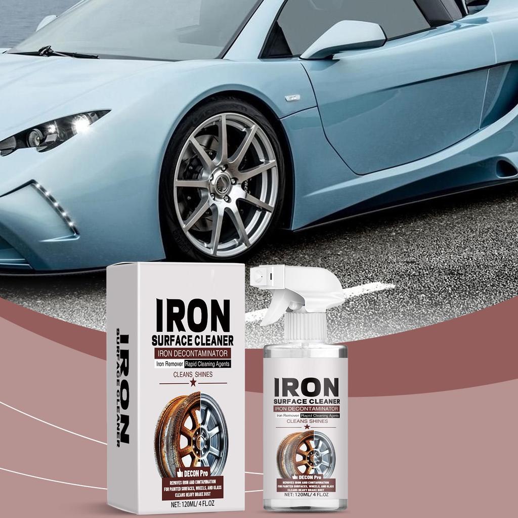Car Wheel Remover, Car Tire Rim Cleaner, Decontamination And Removal Maintenance Agent 120ml